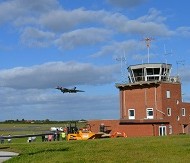 Vulcan over Gloucestershire Airport